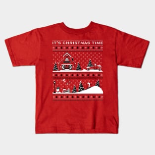 Ugly Christmas Sweater Tee Kids T-Shirt